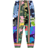 THS Snake Bite Camo Patchwork Cargo Sweats Cargo Joggers - Thathoodyshop
