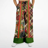 Gillepsie Paisley Plaid Stretchy Phat Bellbottoms Bellbottoms - Thathoodyshop