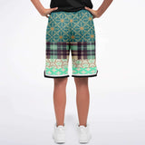Circle Time Basketball Shorts Basketball Short Rib - AOP - Thathoodyshop
