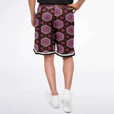 Crosby Stills Basketball Shorts Basketball Short Rib - AOP - Thathoodyshop
