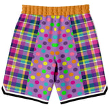 Mercury Retrograde Purple Vertical Basketball Shorts Basketball Shorts - Thathoodyshop