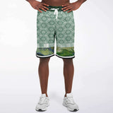 Morning Glory Shorts Basketball Short Rib - AOP - Thathoodyshop