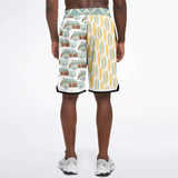 Surf's Up Basketball Shorts Basketball Short Rib - AOP - Thathoodyshop