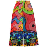 Me So Psychedelic Flare Leg Joggers Athletic Flare Joggers - Thathoodyshop