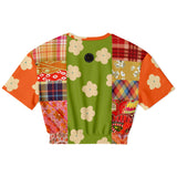 Divine Sublime Dragon Crop Sweater Cropped Sweater - Thathoodyshop