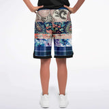 Dolores Park Paisley Basketball Shorts Basketball Shorts - Thathoodyshop