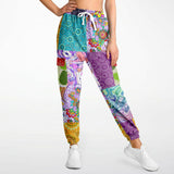 Delirium Hippie Patchwork Solar Flare Cargo Joggers Cargo Joggers - Thathoodyshop