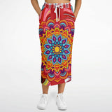 Hippy-Dippy Mandala Long Pocket Skirt Long Pocket Skirt - Thathoodyshop