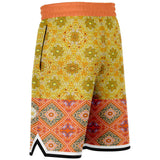 Taj Mahal Basketball Shorts Basketball Short Rib - AOP - Thathoodyshop