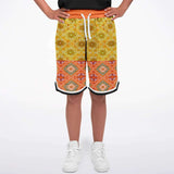 Taj Mahal Basketball Shorts Basketball Short Rib - AOP - Thathoodyshop