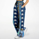 Dahlia Lama Flare Leg Joggers Athletic Flare Jogger - AOP - Thathoodyshop