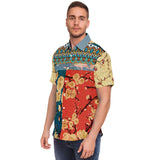 The Generation Gap S/S Button Down Shirt Short Sleeve Button Down Shirt - AOP - Thathoodyshop