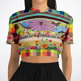 Green Apple Soho Cropped Sweater Cropped Short Sleeve Sweater - Thathoodyshop