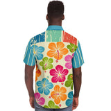 Paradise Road S/S Button Down Shirt Short Sleeve Button Down Shirt - AOP - Thathoodyshop