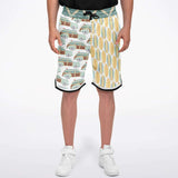 Surf's Up Basketball Shorts Basketball Short Rib - AOP - Thathoodyshop