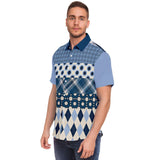 Blueberry Hill Button Down Shirt Short Sleeve Button Down Shirt - Thathoodyshop
