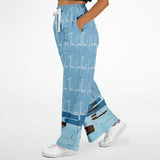 Blue Geo THS Signature SW  Bellbottoms Bellbottoms - Thathoodyshop