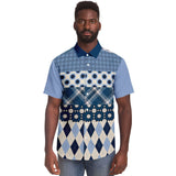 Blueberry Hill Button Down Shirt Short Sleeve Button Down Shirt - Thathoodyshop