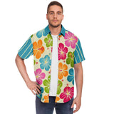 Paradise Road S/S Button Down Shirt Short Sleeve Button Down Shirt - AOP - Thathoodyshop