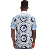 El Presidente S/S Button Down Shirt Short Sleeve Button Down Shirt - AOP - Thathoodyshop