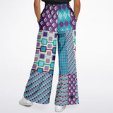 Purple Jetson Flare Leg Joggers Joggers - Thathoodyshop