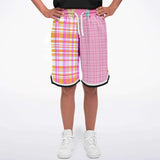 Pink Passion Basketball Shorts Basketball Short Rib - AOP - Thathoodyshop