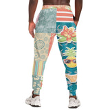 Surf's Up Kowabunga Stretch Poly Joggers Joggers - Thathoodyshop