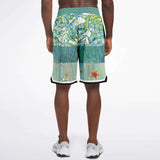 My Little Mermaid Basketball Shorts Basketball Short Rib - AOP - Thathoodyshop