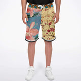 The Generation Gap Basketball Shorts Basketball Short Rib - AOP - Thathoodyshop