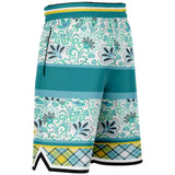 Lemon Zest Unisex Basketball Shorts Basketball Shorts - Thathoodyshop