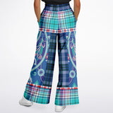 Cerulean Paisley Stretchy Phat Bellbottoms Bellbottoms - Thathoodyshop