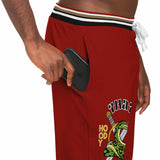 THS Snake Bite Joggers in Red Joggers - Thathoodyshop