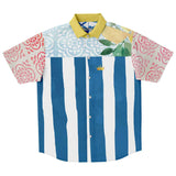 Lemony-Fresh S/S Button Down Shirt Short Sleeve Button Down Shirt - AOP - Thathoodyshop