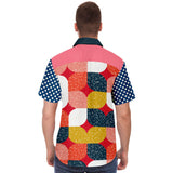 Smooth Sailing S/S Button Down Shirt Short Sleeve Button Down Shirt - AOP - Thathoodyshop