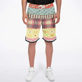 Kaleidoscope Basketball Shorts Basketball Short Rib - AOP - Thathoodyshop