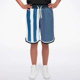 Smooth Sailing Basketball Shorts Basketball Short Rib - AOP - Thathoodyshop