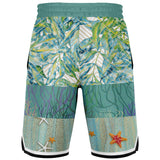 My Little Mermaid Basketball Shorts Basketball Short Rib - AOP - Thathoodyshop