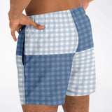 Blue Lagoon Dunkies Swim Trunks Men - AOP - Thathoodyshop