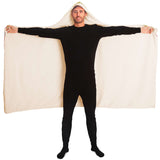 Sukiyaki Sherpa Fleece Hooded Blanket (3 Size Options) Hooded Blanket - AOP - Thathoodyshop