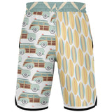 Surf's Up Basketball Shorts Basketball Short Rib - AOP - Thathoodyshop