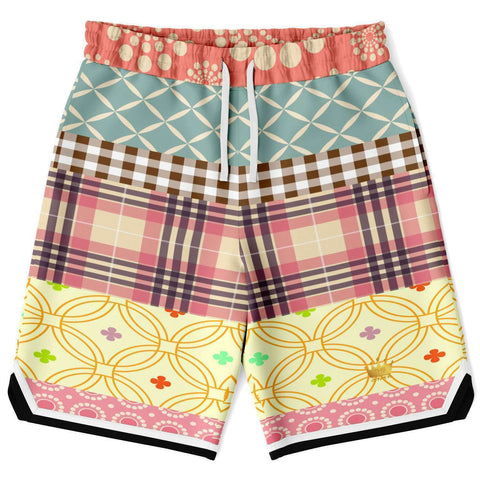 Kaleidoscope Basketball Shorts Basketball Short Rib - AOP - Thathoodyshop