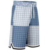 Blue Lagoon Basketball Shorts Basketball Short Rib - AOP - Thathoodyshop