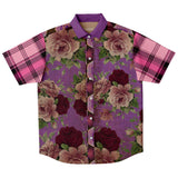 Crosby Stills S/S Button Down Shirt Short Sleeve Button Down Shirt - AOP - Thathoodyshop