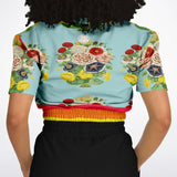 Life in Technicolor Crop Sweater Cropped Sweater - Thathoodyshop