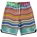 Glorious Breeze Basketball Shorts Basketball Short Rib - AOP - Thathoodyshop