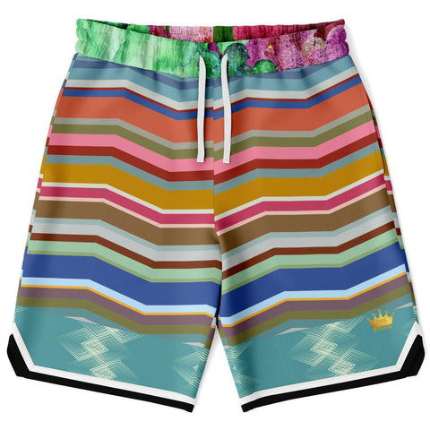 Glorious Breeze Basketball Shorts Basketball Short Rib - AOP - Thathoodyshop