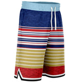 Queen of Sheba Basketball Shorts Basketball Short Rib - AOP - Thathoodyshop