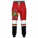 THS Snake Bite Joggers in Red/White Joggers - Thathoodyshop