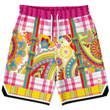 Ashbury Heights Paisley Basketball Shorts Basketball Shorts - Thathoodyshop