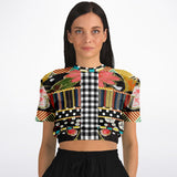 Versailles Cropped Sweater Cropped Short Sleeve Sweater - Thathoodyshop